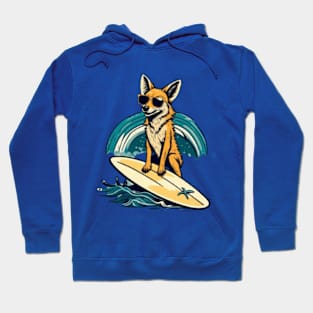 Cute dog surfer gift ideas Hoodie